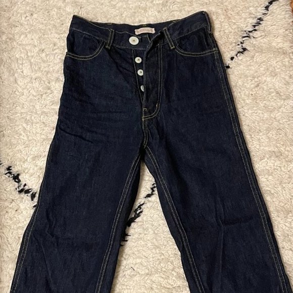 Jesse Kamm High Rise Women Jeans - Dark Blue - Picture 1 of 7